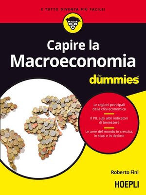 cover image of Capire la Macroeconomia for Dummies